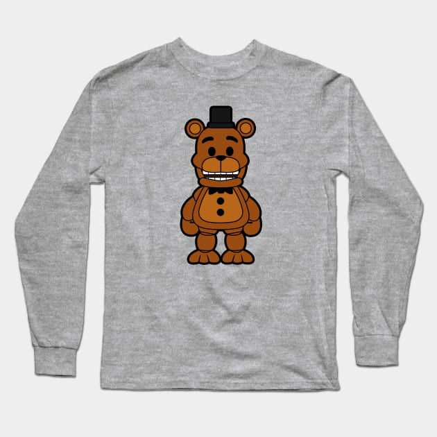 Five Nights at Freddy's Fazbear Long Sleeve T-Shirt by nataliawinyoto